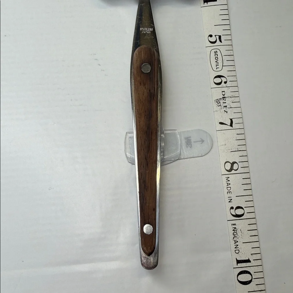 Vintage Wood Handle Stainless Steel Cheese Slicer